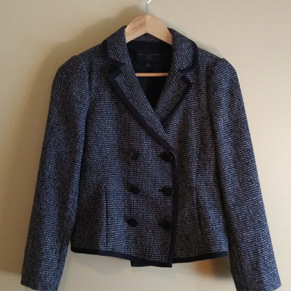 Banana Republic Blazer black grey